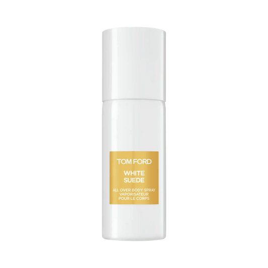 White Suede All Over Body Spray